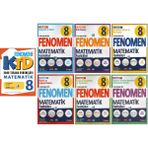 Fenomen 8.Sınıf Matematik Ktd+Fenomen Matematik Fasikülleri (7 Kitap)