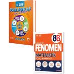Fenomen 8. Sınıf Matematik ve Mozaik Yayınları Paragraf Soru Bankası Set