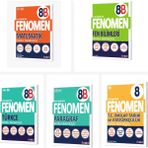 Fenomen 8. Sınıf Tüm Dersler B Soru Bankası Seti 5 Kitap Fenomen