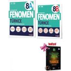 Fenomen 8. Sınıf Türkçe A + B Soru Bankası Seti + Türkçe Soru Hed