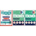 Fenomen 8.Sınıf Türkçe Kurumsal Fasikülleri +Fenomen 8.Sınıf 8A Ve 8B Paragraf (3 Kitap)