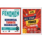 Fenomen 8.Sınıf Türkçe Kurumsal Fasikülleri+Newton 8.Sınıf All Star Türkçe (2 Kitap)
