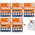 Fenomen Ayt Edebiyat + Matematik + Coğrafya + Felsefe + Tarih ( 5 Kitap)