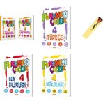 Fenomen Çocuk 4. Sınıf Matematik - Türkçe - Fen Bilimleri - Sosyal Bilgiler 5'li Set + Fosforlu Kalem