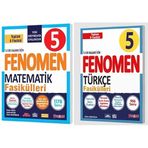Fenomen Okul 2025 5. Sınıf Matematik + Türkçe Fasikül Seti 2 Kitap Güncel Müfredat