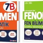 Fenomen Okul 2025 7. Sınıf Matematik + Fen Bilimleri B Serisi Soru Seti 2 Kitap