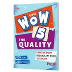 Fenomen Okul Yayınları 5. Sınıf WOW English 5 The Quality Practice Book Vocabulary Book Test Book