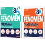 Fenomen Okul Yayınları 8.Sınıf LGS Paragraf ve LGS Matematik A Soru Bankası Seti