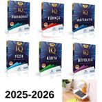 Fenomen Paraf Iq Paragraf Türkçe Matematik Fizik Kimya Biyoloji Set Priz Tutucu ve Deneme Hediye