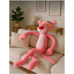 Fenomen Pembe Panter Peluş 90 cm Yumuşak Kumaş ile Sevimli Çocuk Hediyesi