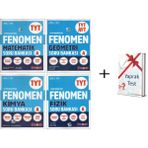 Fenomen Tyt Matematik + Geometri Tyt - Ayt + Fizik + Kimya Soru Bankası + Hediye (4 Kitap)
