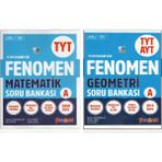 Fenomen Tyt Matematik + Geometri Tyt - Ayt Soru Bankası (2 Kitap)