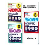 Fenomen Yayıncılık 2024 BASKI MATEMATİK KONU FASİKÜLLERİ SON ÜÇ KONU
