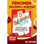 Fenomen Yayıncılık 2026 LGS 8.Sınıf Becerikli Asistan Matematik Aylık Dergi Seti (6 Adet)