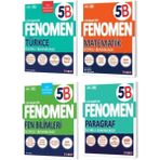 Fenomen Yayıncılık 5 Türkçe B - Matematik B - Fen Bilimleri B - Paragraf B Soru Bankası