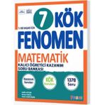 Fenomen Yayıncılık 7. Sınıf Kök Matematik Soru Bankası Video Çözümlü Eğitim Kitabı 256 Sayfa