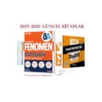 Fenomen Yayıncılık 8. Sınıf 8 Matematik A Soru Bankası 2025-2026 Yeni !!! ve Marka 3x20 Matematik Genel Deneme