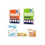 Fenomen Yayıncılık 8. Sınıf LGS Matematik (A) + Fen Bilimleri (A) Soru Bankası 2 Kitap kronometre ve deneme hediye