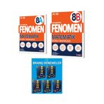 Fenomen Yayıncılık 8. Sınıf LGS Matematik Soru Bankası (A-Orta Seviye)+(B-Zor Seviye) Kitabı 2 Kitap ve Netfen Branş Denemeler