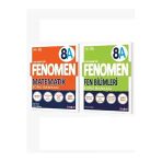 Fenomen Yayıncılık 8.Sınıf Matematik-Fen Bilimleri A Soru Bankası Seti 2 Kitap