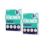 FENOMEN YAYINCILIK 8. Sınıf Türkçe A Soru Bankası + Paragraf A Soru Bankası (2 Kitap)