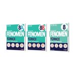 FENOMEN YAYINCILIK 8. Sınıf Türkçe A+B Soru Bankası + Türkçe Konu Denemeleri (3 Kitap)