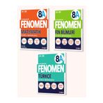 Fenomen Yayıncılık Fenomen 8. Sınıf 3'lü Set 2025 (MatematikA, FenA, Türkçe)