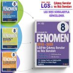 Fenomen Yayıncılık Fenomen 8. Sınıf Çıkmış Sorular ve Ikiz Sorular Inkılap Tarihi+Din Kültürü+Ingilizce (2018-2025)