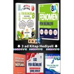 Fenomen Yayıncılık fenomen 8.sınıf fen A soru bankası ve sinan kuzucu ilk doz fen denemesi