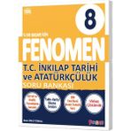 Fenomen Yayıncılık Fenomen 8. Sınıf Inkılap Soru Bankası + 199 Tl Seviye Tespit ve Kitap Öneri Asistanı Hediye (Yeni Baskı)