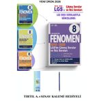 Fenomen Yayıncılık Fenomen 8. Sınıf LGS (İnkılap-Din-İngilizce) Çıkmış Ve İkiz Sorular (TIRTIL A. + SINAV K)2026