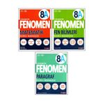 Fenomen Yayıncılık Fenomen 8. Sınıf Lgs Matematik (A) + Fen Bilimleri (A) + Paragraf (A) Soru Bankası 3 Kitap