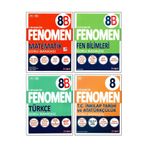 Fenomen Yayıncılık Fenomen 8. Sınıf Lgs Matematik(B)+Fen(B)+Türkçe(B)+İnkılap Tar.soru Bankası 4 Kitap