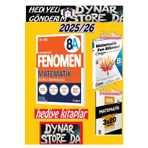 Fenomen Yayıncılık Fenomen 8.sınıf Matematık (A) Soru Bankası Çıkmış Sorular Matematik Deneme 2025-26 Dynar Store