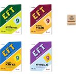 Fenomen Yayıncılık Fenomen 9. Sınıf Matematik Fizik Kimya ve Bioloji 4lü Set Etkinlik Temelli Testleri + Telefon Standı