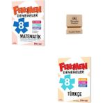 Fenomen Yayıncılık Fenomen Lgs 8. Sınıf Matematik ve Türkçe Denemeleri + Telefon Standı