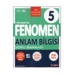 Fenomen Yayıncılık Fenomen Okul 2025 5. Sınıf Anlam Bilgisi Soru Bankası Güncel Müfredat