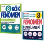 Fenomen Yayıncılık Fenomen Yayınları 8. Sınıf Kök Fen Bilimleri Soru Bankası - Fen Bilimleri 6. Fasikül 2'li Set