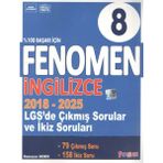 Fenomen Yayıncılık Fenomen Yayınları 8. Sınıf Lgs Ingilizce Çıkmış Sorular ve Ikiz Soruları (2018-2025)