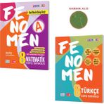 Fenomen Yayıncılık Fenomen Yayınları LGS 8. Sınıf Mata-Türk Set 2 Kitap