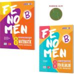 Fenomen Yayıncılık Fenomen Yayınları LGS 8. Sınıf Matb-Fenb Set 2 Kitap