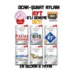 Fenomen Yayıncılık Ocak-Şubat Ayları En Seçkin 6 Yayın 6 AYT Deneme Seti KR-RASYONEL-EİS-BİLFEN-PALME-AROMAT