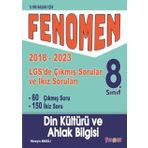 Fenomen Yayınları 2018-2023 LGS Din Kültürü ve Ahlak Bilgisi çıkmış sorular ve ikiz soruları