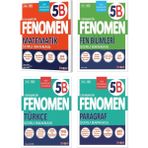 Fenomen Yayınları 2025 5. Sınıf Matematik - Türkçe - Fen Bilimleri - Paragraf B Serisi Soru Bankası 4 Kitap