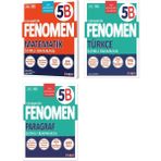 Fenomen Yayınları 2025 5. Sınıf Matematik - Türkçe - Paragraf B Serisi Soru Seti 3 Kitap