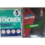Fenomen Yayınları 5. Sınıf Aktif Defter - Türkçe Fenomen Soru Bankası
