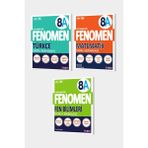 Fenomen Yayınları 8. Sınıf 3'lü A Set Matematik - Fen Bilimleri - Türkçe