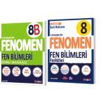 FENOMEN YAYINLARI 8. SINIF Fen Bilimleri B Soru Bankası + Fen Bilimleri 5. Fasikül (Basit Makineler) (2 KİTAP)