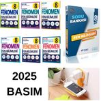 Fenomen Yayınları 8.SINIF FENOMEN FEN FASİKÜL +YANIT 8.SINIF FEN BİLİMLERİ(KOLAY-ORTA) SET PRİZ TUTUCU HEDİYE