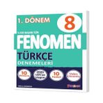 Fenomen Yayınları 8. Sınıf LGS 1. Dönem Türkçe 10'lu Deneme Seti Gülten Erdoğan